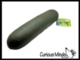 SMUSHMART Jumbo Doh Pickle Soft Slow Rise Fluff- Filled Squeeze Squishy Decompression Stress Balls - Sensory, Stress, Fidget Toy OT Huge Food RMS