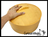 NEW -  HUGE JUMBO Doh Dumpling 11.75" Dim Sum Bao - Ultra Squishy Relaxing Sensory Fidget Stress Toy