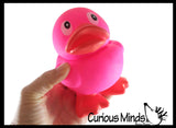 NEW - Jumbo Standing on Feet Rubber Ducks - Rubber Duckies - Cute Novelty Prize Reward Giveaway