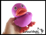 NEW - Jumbo Standing on Feet Rubber Ducks - Rubber Duckies - Cute Novelty Prize Reward Giveaway