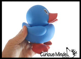 NEW - Jumbo Standing on Feet Rubber Ducks - Rubber Duckies - Cute Novelty Prize Reward Giveaway