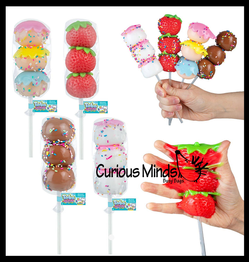 Taba Snack Stick Super Sticky Fidget Toys - Fun Squishy Sensory Toy