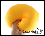 Smushmart Jumbo Doh Filled Cheese -  Stress Squishy Ball Crazy Fun