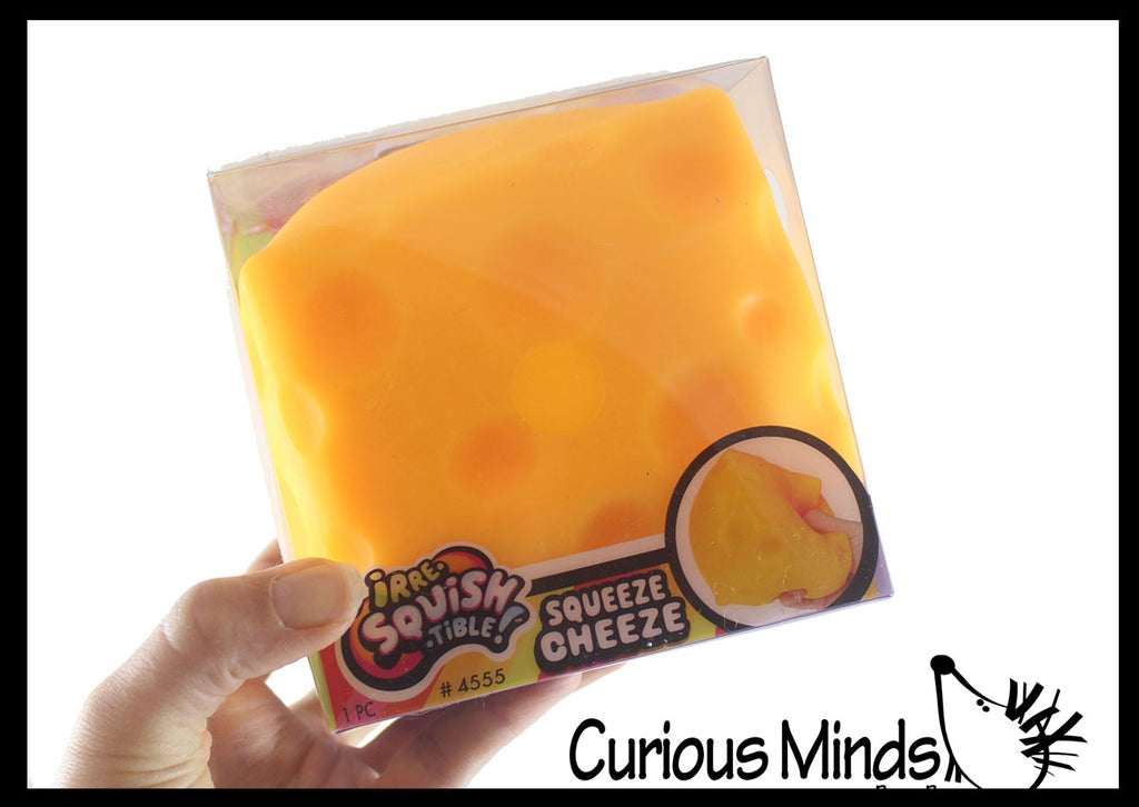 Jumbo Doh Filled Cheese - Irre-Squish-tible Stress Squishy Ball