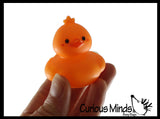 Cute Kawaii 2" Rubber Ducks - Rubber Duckies Baby Ducklings - Cute Novelty Prize Reward Giveaway