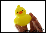 Cute Kawaii 2" Rubber Ducks - Rubber Duckies Baby Ducklings - Cute Novelty Prize Reward Giveaway
