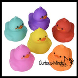 Cute Kawaii 2" Rubber Ducks - Rubber Duckies Baby Ducklings - Cute Novelty Prize Reward Giveaway