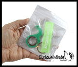 Keyring Spinner - Fidget Spinner for your Keychain - Turn Keys into Spinning Fidget