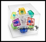 Keyboard Multi Key Fidget Clicker Ball  - 12 Key - Toy - Key Cap Click
