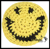 NEW - Knit Kick Balls - Sack Footbag Game Balls - Crunchy Sensory Toy