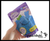 Scented Kinetic Sand Solid Color 8oz Bag - Stretchy Soft Moving Sand-Like  putty/dough/slime