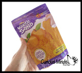 Scented Kinetic Sand Solid Color 8oz Bag - Stretchy Soft Moving Sand-Like  putty/dough/slime