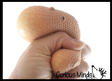 NEW - Marshmallow Crochet Look Capybara Animal Stress Balls - Ultra Soft Kneadable Fidget Squish Balls - Amazingly Soft