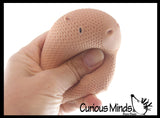 NEW - Marshmallow Crochet Look Capybara Animal Stress Balls - Ultra Soft Kneadable Fidget Squish Balls - Amazingly Soft