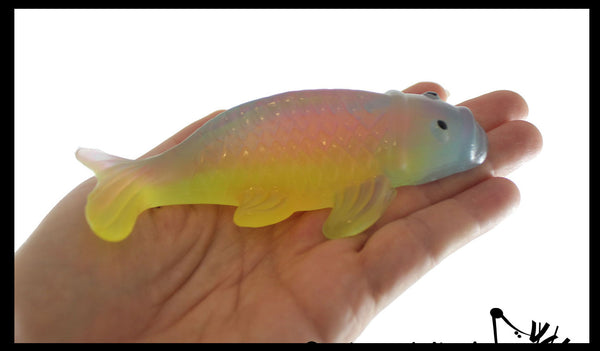 Taba Koi Fish Super Sticky Fidget Toys - Fun Squishy Sensory Toy ...
