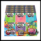 Sugar Ice Cube Kool Kube Cube Ball - Irre-squish-tible Thick Glue/Gel Syrup Molasses Stretch Ball - Ultra Squishy and Moldable Slow Rise Relaxing Sensory Fidget Stress Toy Square Ice