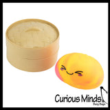 NEW - Large 6" Mystery Tie Dye Marble Doh Dumpling Dim Sum - Ultra Squishy Relaxing Sensory Fidget Stress Toy