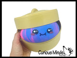 NEW - Large 6" Mystery Tie Dye Marble Doh Dumpling Dim Sum - Ultra Squishy Relaxing Sensory Fidget Stress Toy