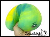 NEW - Large 6" Mystery Tie Dye Marble Doh Dumpling Dim Sum - Ultra Squishy Relaxing Sensory Fidget Stress Toy