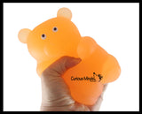 Soft Large Mochi Gummy Bear - Large Squishy Sensory Fidget Toy Jelly
