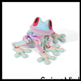 3D Printed Jumbo Frog Magnet - Tree Frog Articulated