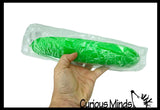 NEW - Large 10" Doh Pickle  Squeeze Squishy Decompression Stress Balls - Sensory, Stress, Fidget Toy OT Huge Food