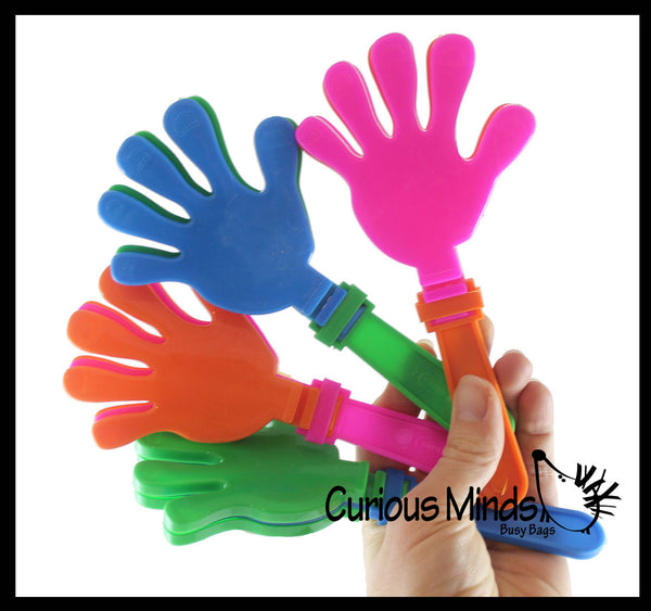 NEW - Large Hand Clapper Clacker Noise Maker Clicker Clap Toy - Fun Cl ...