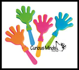 NEW - Large Hand Clapper Clacker Noise Maker Clicker Clap Toy - Fun Classic Novelty Music Party Favor Toy