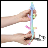 Large 9.5" Mochi Dragon - Soft Gummy Stretchy Fidget Squishy Toy