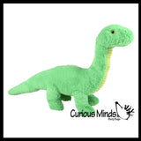 Plush Dinosaur Brachiosaurus Super Soft Stuffed Animal Toy - Plushie Stuffie - Earth Safe Recycled Materials
