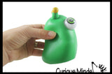 Eye Popping Animals - Cute Squeeze Toy - Fun Fidget - Unique OT Hand Strength, Fine Motor Moving Eyes