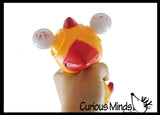 Eye Popping Animals - Cute Squeeze Toy - Fun Fidget - Unique OT Hand Strength, Fine Motor Moving Eyes