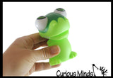 Eye Popping Animals - Cute Squeeze Toy - Fun Fidget - Unique OT Hand Strength, Fine Motor Moving Eyes