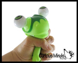 Eye Popping Animals - Cute Squeeze Toy - Fun Fidget - Unique OT Hand Strength, Fine Motor Moving Eyes