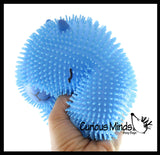 NEW - Capybara 6" Puffer Air- Filled Squeeze Stress Balls - Large Rodent  -  Sensory, Stress, Fidget Toy