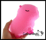 NEW - Capybara 6" Puffer Air- Filled Squeeze Stress Balls - Large Rodent  -  Sensory, Stress, Fidget Toy