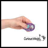Axolotl Small Sugar Ball in Box - Thick Glue/Gel Syrup Molasses Stretch Ball - Ultra Squishy and Moldable Slow Rise Relaxing Sensory Fidget Stress Toy