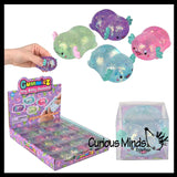 Axolotl Small Sugar Ball in Box - Thick Glue/Gel Syrup Molasses Stretch Ball - Ultra Squishy and Moldable Slow Rise Relaxing Sensory Fidget Stress Toy