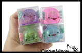 Axolotl Small Sugar Ball in Box - Thick Glue/Gel Syrup Molasses Stretch Ball - Ultra Squishy and Moldable Slow Rise Relaxing Sensory Fidget Stress Toy