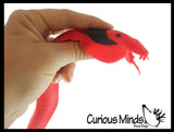 Stretchy Sand Filled Critters Animals -Gross Sensory Fidget Toy Moldable Fun Reptiles Bugs