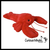 Cute Large 15" Lobster Plush Stuffed Animals- Adorable Plushie
