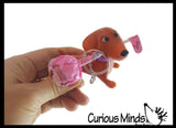 Lollipup Dog Keychain with Sucker Lollipop - Cute Valentines Day Treat