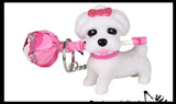 Lollipup Dog Keychain with Sucker Lollipop - Cute Valentines Day Treat