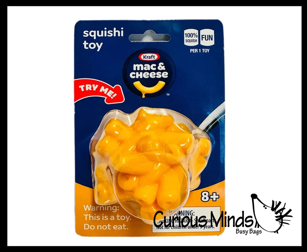 Mac and Cheese Squishy Toy - Macaroni Lover Toy