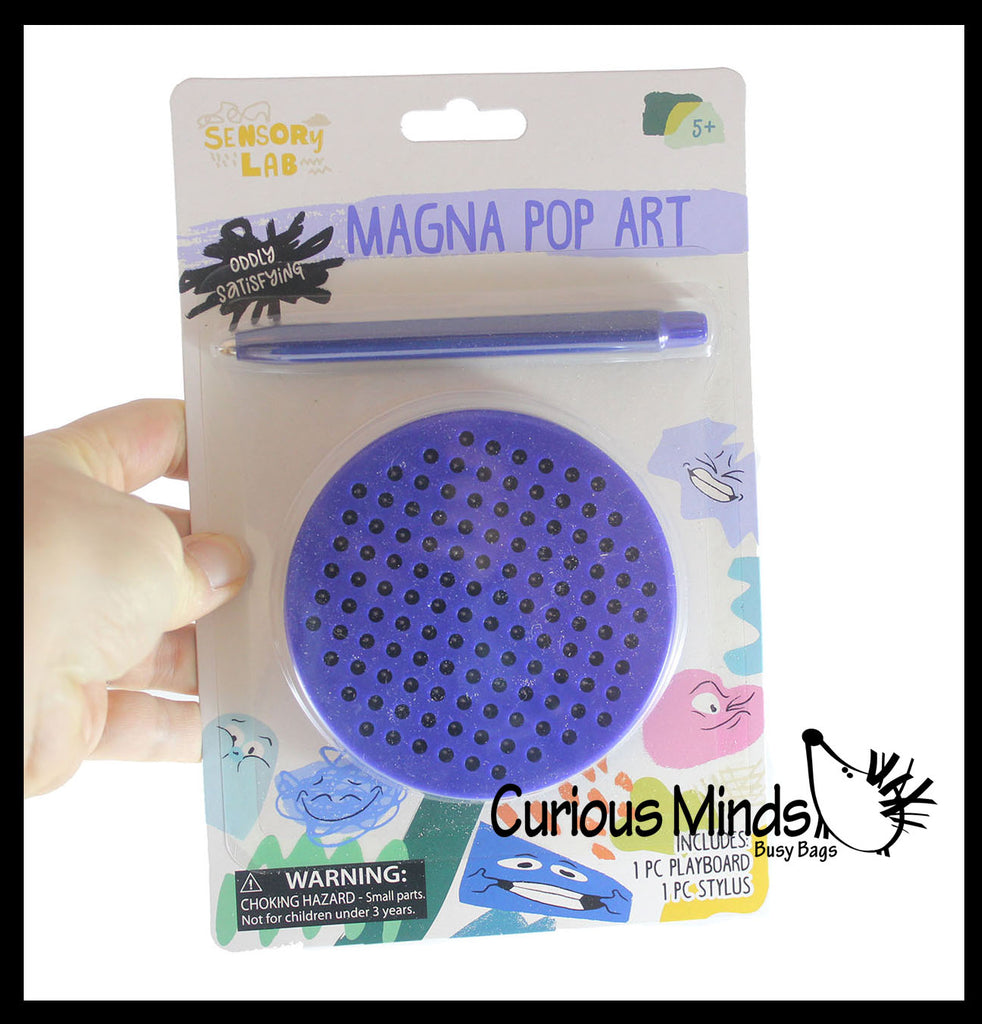 Magnet Drawing Board - Draw with Steel BB Balls Magnetic Sketch Doodle Pad - Travel Toy