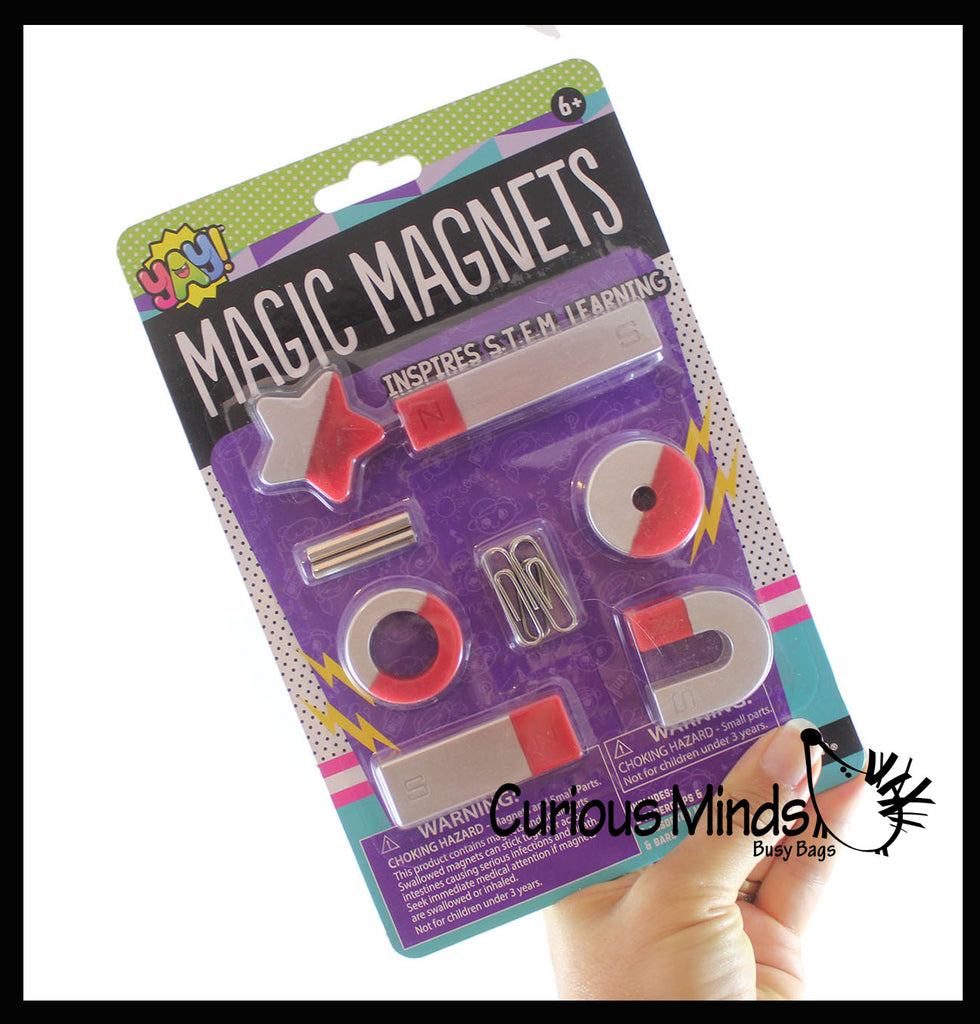 Magnet Toy Set - Different Magnets - Magnetism Science Toy