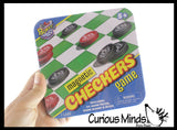 Mini Tin Magnetic Travel Games - Assorted Tiny Classic Board Games - Children's Games for Car or Airplane
