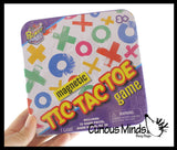 Mini Tin Magnetic Travel Games - Assorted Tiny Classic Board Games - Children's Games for Car or Airplane