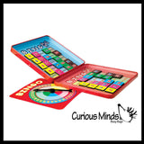 Mini Tin Magnetic Travel Games - Assorted Tiny Classic Board Games - Children's Games for Car or Airplane