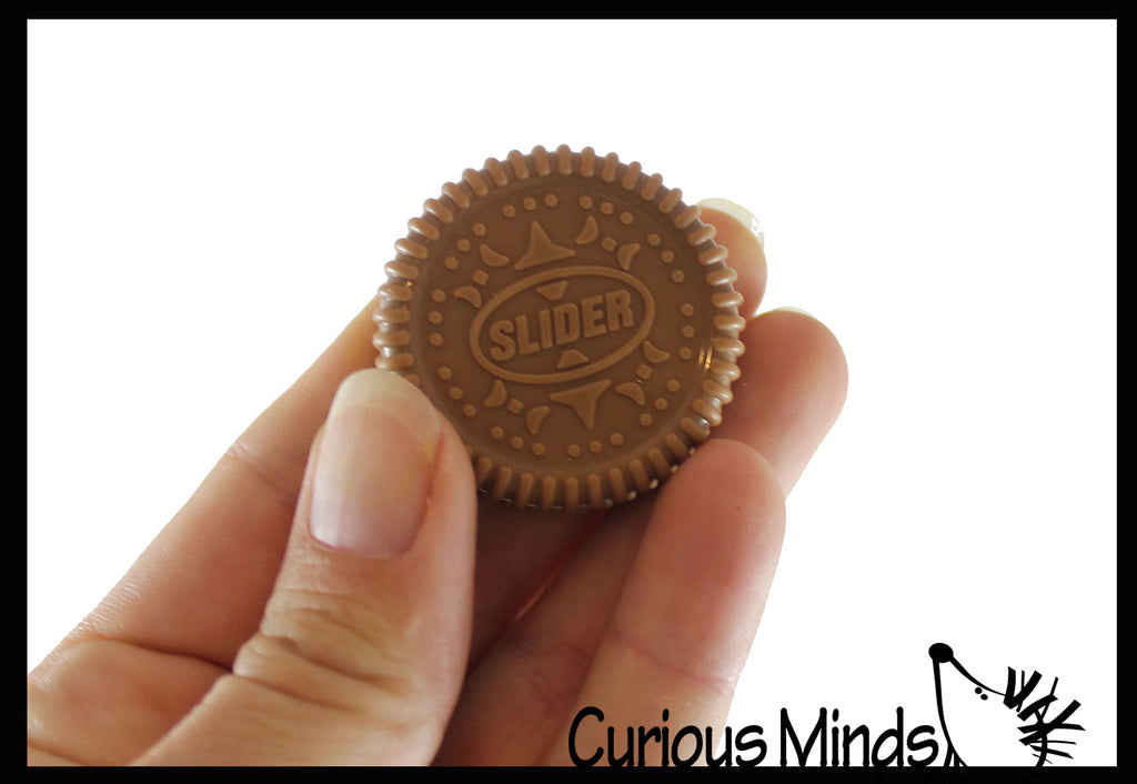 Magnetic Slider Fidget - Slide Cookie Pieces